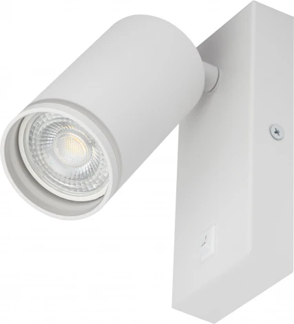 Спот для чтения с выключателем ЭРА WL19 WH (220V)