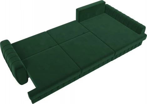 Диван угловой Лига-057 НПБ Лонг угол правый Лига Диванов (Велюр) арт.129299