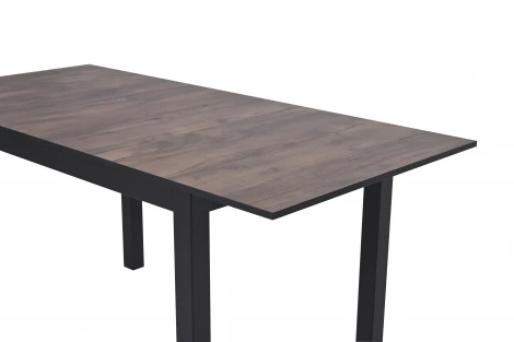 Стол 30, Черный муар /таксония темный/ кромка черная Мир стульев Мир стульев Саен 102318