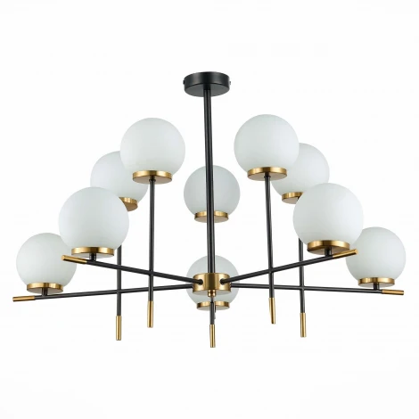 Потолочная люстра ярусная на штанге Limano SL1203.402.10 ST Luce (220V, шарики)