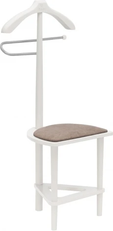 Вешалка со стулом Leset Атланта Leset (Микровелюр/Коричневый) арт.2000000092386