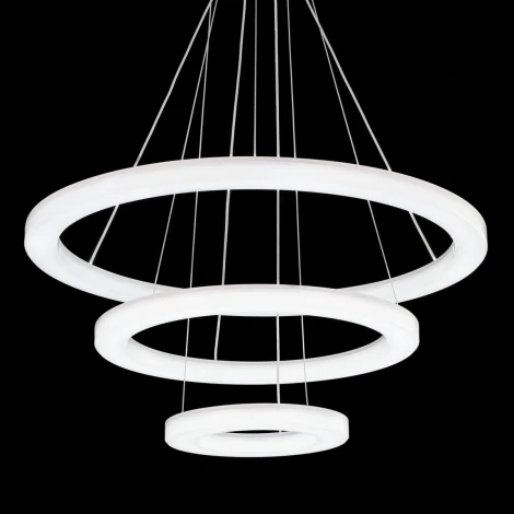 Подвесной светильник Citilux Электрон Смарт CL710A104S (LED, 220V, умный дом - Алиса, Маруся, Сири, на тросе, кольцо)