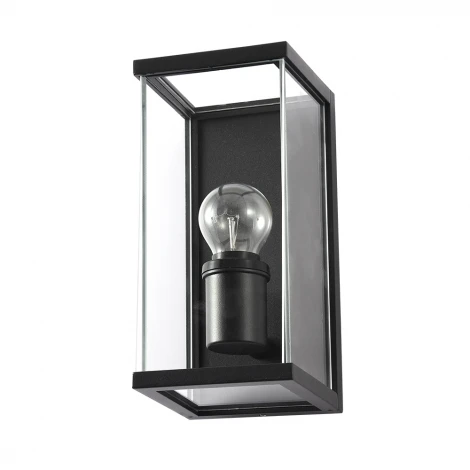 Уличный настенный светильник Arte Lamp Pot A1631AL-1BK (220V, IP54)