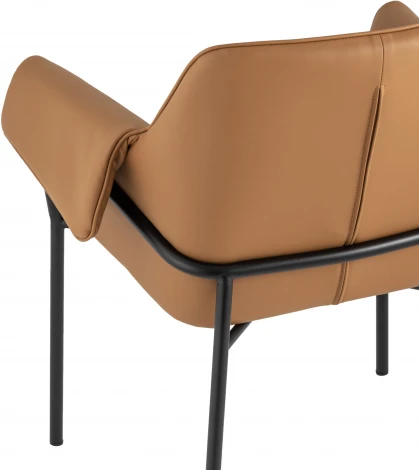 Кресло Stool Group Бесс экокожа коричневый УТ000035755