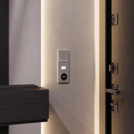 Клавиши для выключателя/переключателя двухклавишного с подсветкой (капучино) Voltum S70 VLS000414