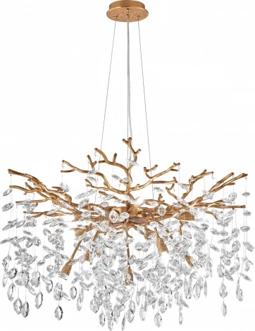 Подвесная люстра хрустальная Arte Milano Milano-1 23110.760.10.G9.B IB (220V, на тросе)