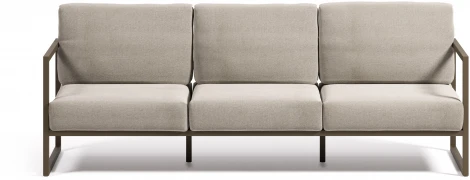 Диван уличный La Forma (ex Julia Grup) Comova (Зеленый,Серый/ Металл,Алюминий,Пена,Искусственные волокна)