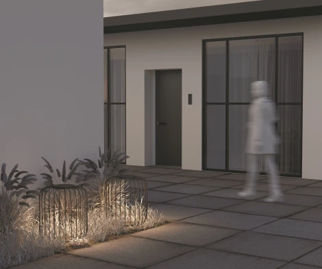 Наземный уличный светильник LED IP54 Maytoni Wisp O478FL-L18GF3K (220V, круглые)