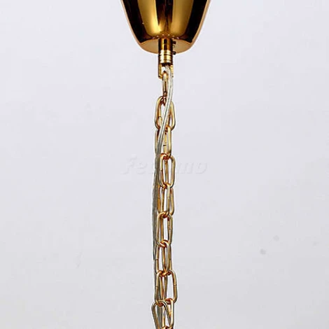 Подвесная люстра Favourite Monreal 1735-10P (220V, хрусталь, на цепи, подсвечник, свеча)