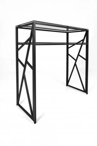 Консольный стол AllConsoles 1091-CB grey черный муар