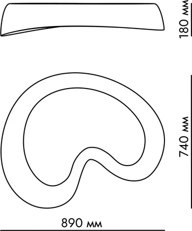 Подвесной светильник 2К Светомастерская Nebula 011 CP202