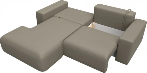 Диван угловой Лига-036 НПБ Классик левый угол Лига Диванов (Экокожа) арт.127729L