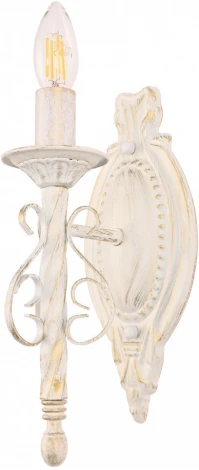 Бра Arte Milano AM342620 342620/1W WT+G (220V, подсвечник, свеча)