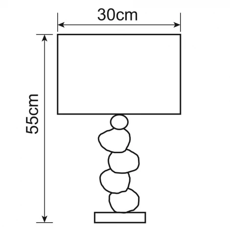 Интерьерная настольная лампа Arte Lamp Sol A4610LT-1CC