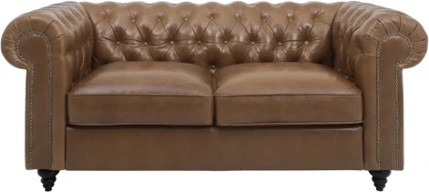 Диван Chester Classic ОГОГО (арт.329633), (Ткань/Коричневый)