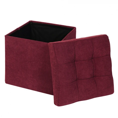 Пуфик Dreambag складной Бордовый Велюр 13559