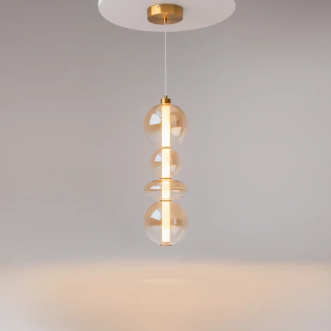 Подвесной светильник Maytoni Futuro MOD307PL-L36BS3K (LED, 220V, на проводе, шарики)
