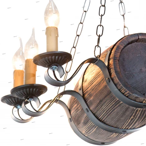 Подвесная люстра Дубравия Бочонок 187-64-16