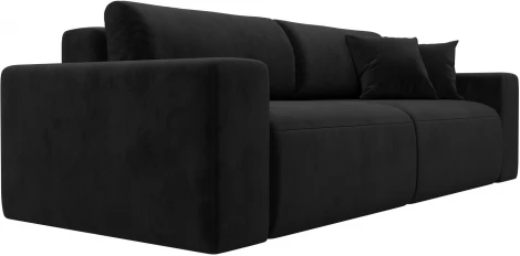 Диван прямой Лига-036 НПБ Классик (Черный/Велюр) Лига Диванов арт.121312