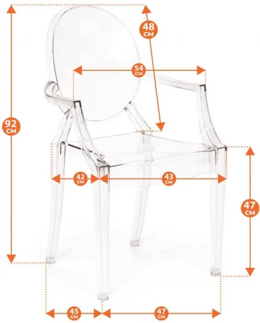 Кресло MEDALION (mod. 922) (Пластик/) Tetchair арт.21814
