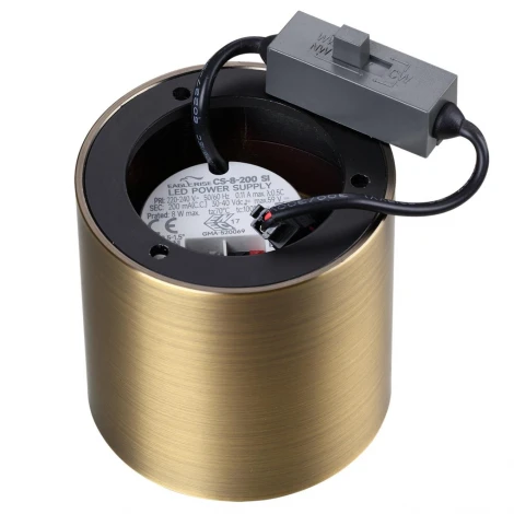 Потолочный светильник накладной Odeon Light Oben 7128/8CL бронза/металл IP20 LED 8W 480Лм 3000K/4000K/6000K 120° 220V