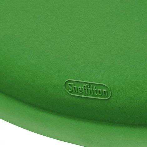 Стул GENIUS (mod 75) зеленый/ножки хром (металл/пластик)