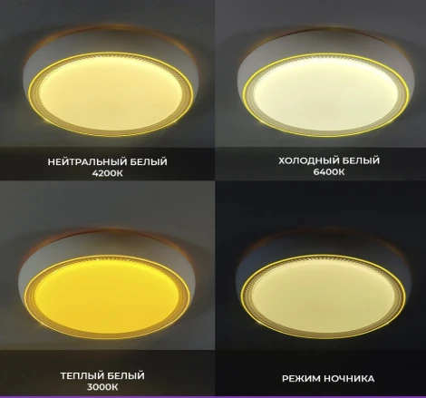 Потолочный светильник Seven Fires Санни 48019.50.90.77GD