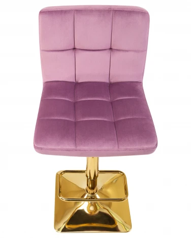 Стул барный GOLDIE (пудрово-сиреневый велюр (MJ9-52))