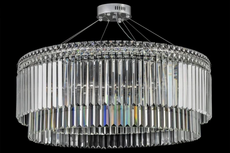 Подвесная люстра Arti Lampadari Ovindoli Ovindoli L 1.5.60.101 N (LED, 220V, на тросе, круглые)