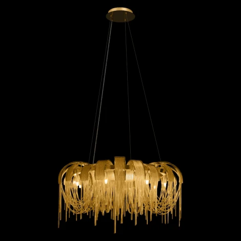 Подвесная люстра Loft It Volver 10404/800 GD (220V, на тросе)