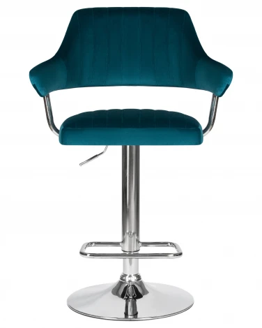 Стул барный DOBRIN CHARLY (морской волны велюр (MJ9-99))
