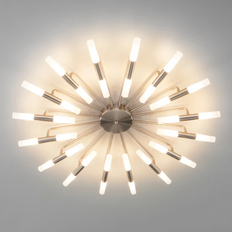 Потолочная люстра Wi-Fi Bogate's Bastone 348 Smart (220V, управление смартфоном, голосовое управление, умный дом - Minimir Home, Алиса, Маруся, Салют, круглые)