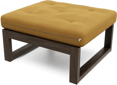 Пуф Arsko Амбер венге горчичный велюр