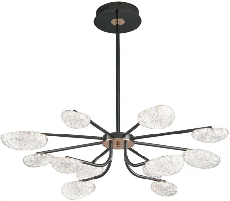 Потолочная люстра на штанге с пультом Kink Light Юнни 07693-12PA,29 (регулировка яркости, LED, 220V)