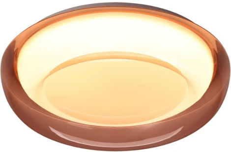 Настенно-потолочный светильник Sonex Portman 7778/DLN пластик/белый/розовый LED 48Вт 3000/4000/6000К (220V, круглые, IP43)