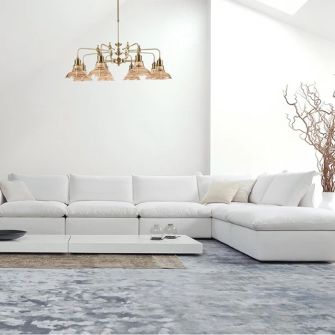 Потолочная люстра Lumien Hall Dezire 3305/8H-AB-CGN