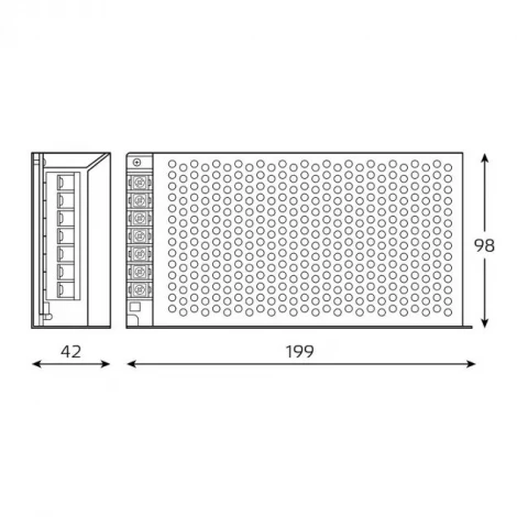 Блок питания Basic 12V 150W BT506 Gauss