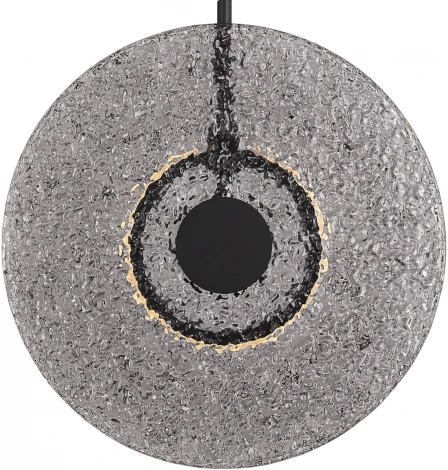 Подвесной светильник ST Luce Alumno SL6142.413.01 черный/дымчатый LED 1*8W 4000K (220V, на тросе, круглые)