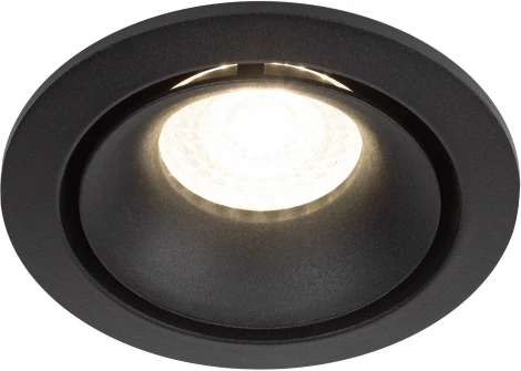 Встраиваемый точечный светильник ЭРА KL100 BK (12V, круглые)