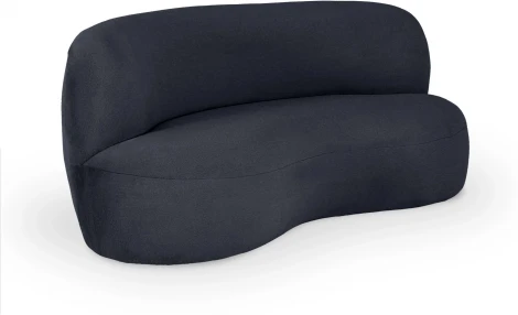 Диван Patti 1900 ОГОГО (арт.853234), (Мех/Черный)
