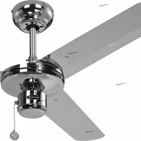 Вентилятор потолочный Dreamfan Mirror, 3 лопасти, хром