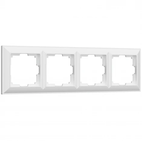 Рамка на 4 поста (белый) (a051035) Werkel Fiore белый W0042201