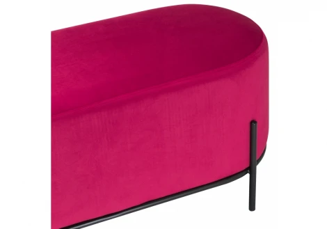 Пуфик Woodville Duet-П dark pink 11749