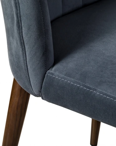 Стул R-Home Alen Diag grey_т. орех