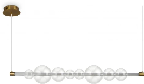 Подвесной светильник Freya Glaze FR5396PL-L13BS (LED, 220V, на тросе, шарики)