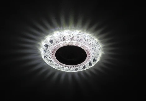 Встраиваемый точечный светильник Эра DK LD18 SL PK/WH