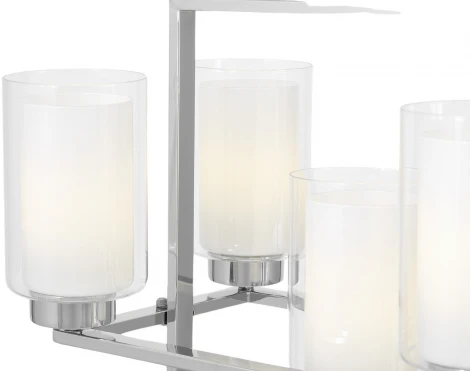 Подвесная люстра Lumina Deco Lino LDP 1239-8 CHR