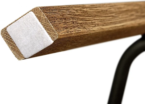 Стул барный Sheffilton SHT-ST29/S93 серый ral 7040/дуб брашированный корич/черный