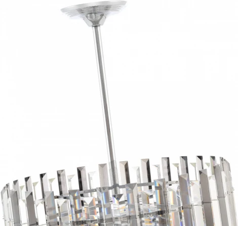 Подвесная люстра хрустальная на штанге Arte Milano Sorrento-1409 371409/6/350/470 CR (220V)