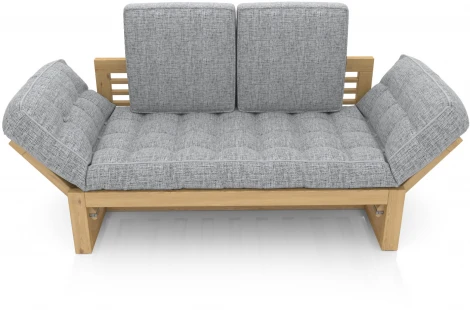 Кушетка Arsko Балтик сосна серая рогожка